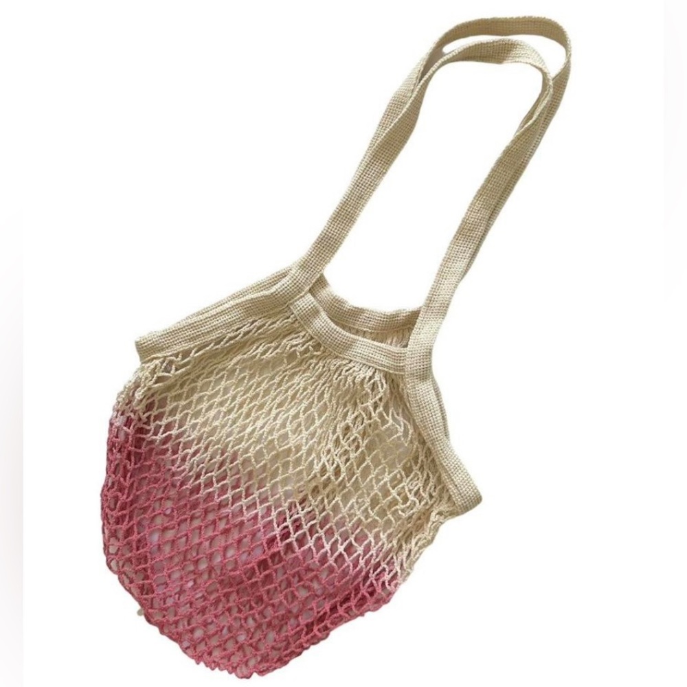Crochet beachy tote bag